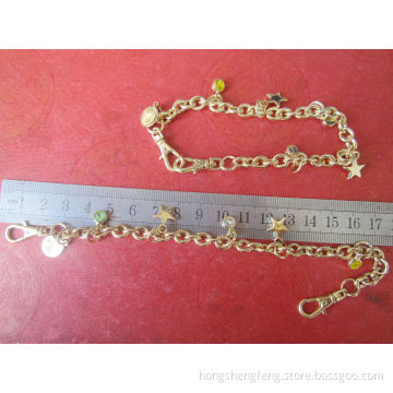 Custom Made Gold Metal Jewelry Bracelet Chain